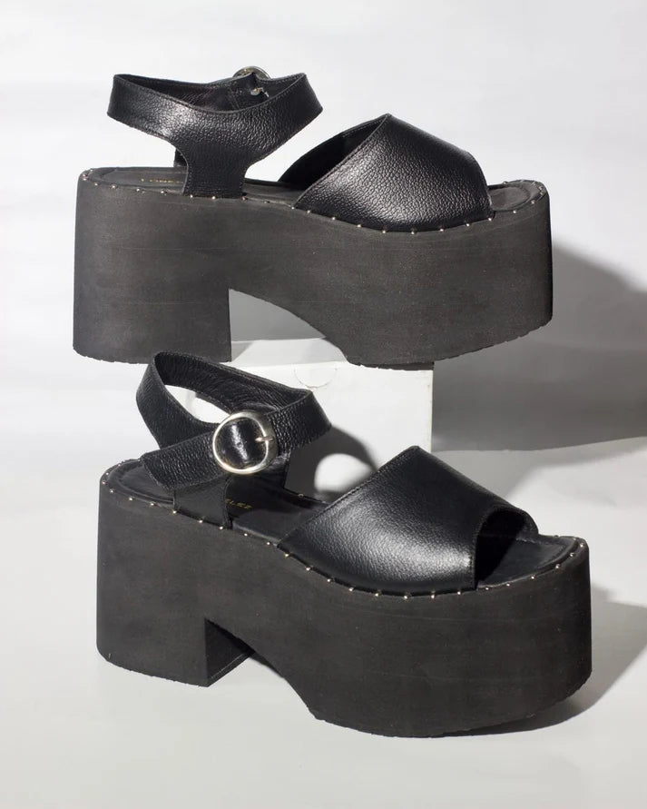 FLORA - Sandalias en cuero para mujer