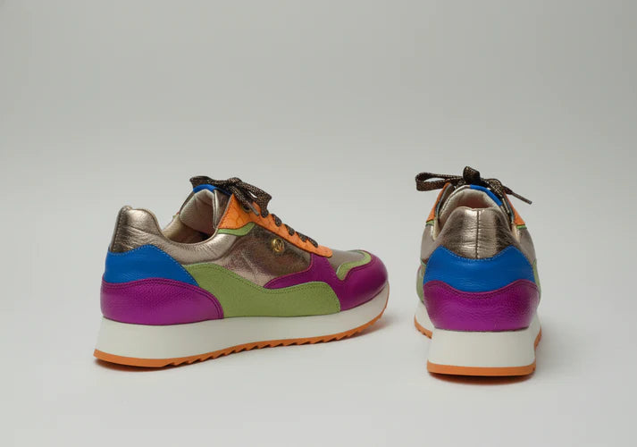 MERLINA - Zapatillas en cuero para mujer