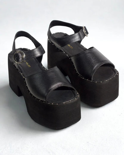 FLORA  -  Sandalias en cuero para mujer