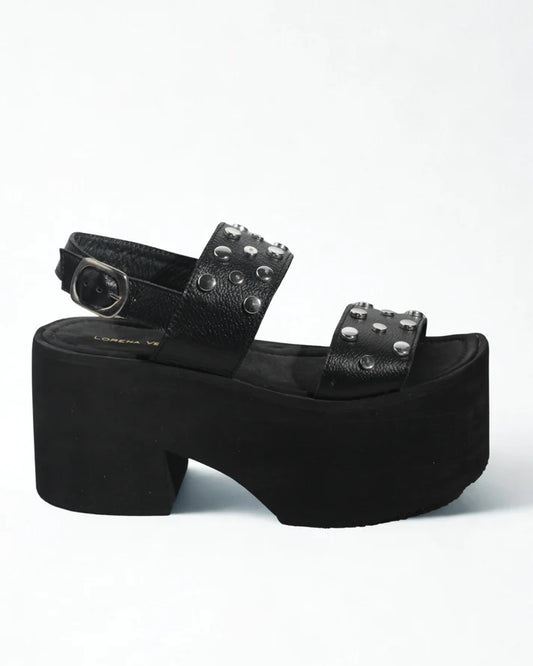 FEDERICA  -  Sandalias en cuero para mujer