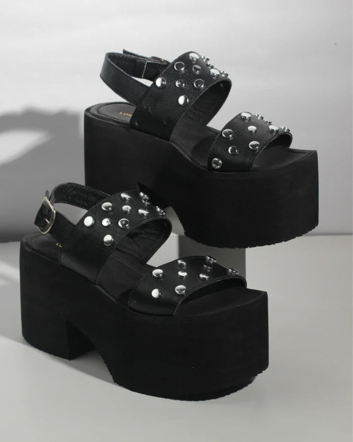 FEDERICA  -  Sandalias en cuero para mujer