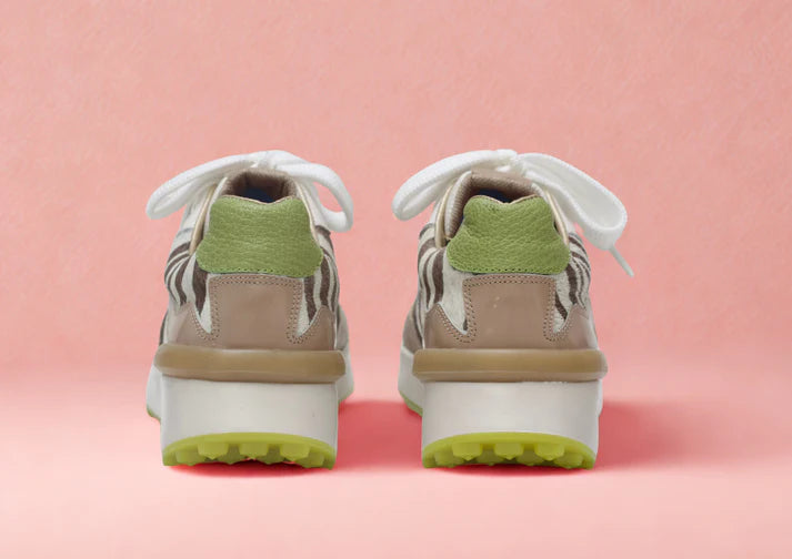 MARIANELLA NEGRO - zapatilla de cuero para mujer.