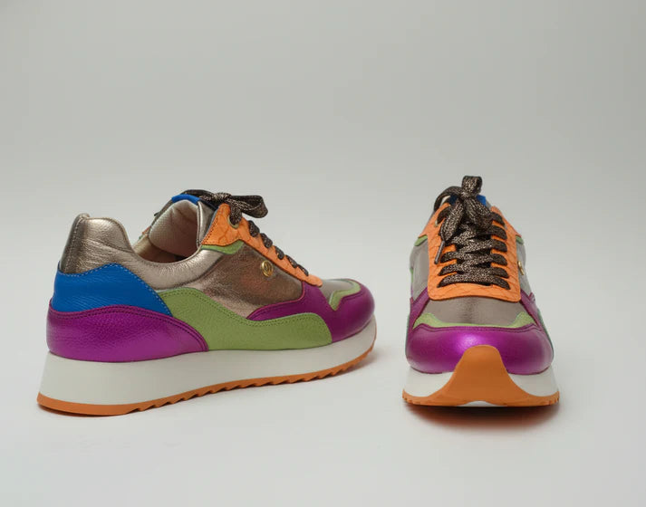 MERLINA -  Zapatillas en cuero para mujer